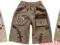 ~KAKO~NOWE bermudy MILITARY xl-ok.122/128 kolory