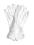 Rękawiczki bawełniane białe mikronakropienie r.10