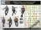 GERMAN MILITARY MEN / 6 figurek - MB -1:35 - 3570