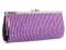 Fioletowa fiolet mala torebka wizytowa  #31173