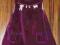 sztruksowa fioletowa sukienka rozm. 86-92