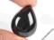26,40CT GRUSZKA CZARNY ONYX KAMIEN SZLACHETNY