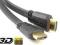KABEL HDMI-HDMI 1,8m GOLD FullHD 3D