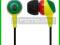 Słuchawki SKULLCANDY JIB Rasta -SKLEP ŁÓDŹ +gratis