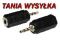 ADAPTER GNIAZDO 3,5 - JACK 2,5 TANIA WYSYŁKA