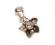 Zawieszka Charms Kwiatek SWAROVSKI Srebro 925