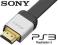 Najlepszy do PS3 płaski kabel HDMI SONY FULL HD