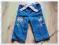 SPODENKI JEANS SOWA SERDUSZKO CHEROKEE 6-9M.