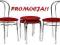 MEGA ZESTAW 2 X KRZESŁO TULIPAN + 2TABORETY+GRATIS