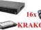 REJESTRATOR BCS ZESTAW HDD 1TB 16 KAMER z IR FV