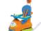 NOWOSC JEZDZIK JEZDZIDLO CHICCO QUATTRO 4w1 ORANGE