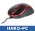MYSZ A4TECH N-350 V-TRACK BLACK RED USB / NOWOŚĆ