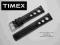 Czarny pasek do zegarka 20mm np TIMEX T2M552