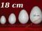 ~ARTYSTA~ JAJKO JAJKA JAJA STYROPIANOWE 18 cm jajo