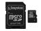 SALON KINGSTON MICRO SD 8GB MICROSD +ADAPTER +FVAT