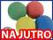 Hudora 4 Piłeczki Piłki Żonglerskie 4 kolory 55gr