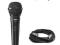 SHURE SV200 mikrofon dynamiczny +kabel+3lata+gąbka