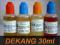 E-liquid ECIS Dekang 30 ml 4 smaki / 3 moce Wwa