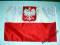 FLAGA SAMOCHODOWA POLSKA  HIT!!! ALEKSANDRÓW ŁÓDZ
