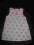 Sukienka polarowa NEXT serduszka cudo 12-18m