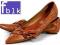 ! WIOSNA BUTY BALERINKI SZPICE 46A CAMEL EKO 40
