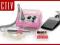 Frezarka Do Manicure Różowa + Komplet Frezów 35W
