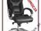 Krzesło biurowe fotel szefa skóra PU  BS068