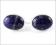 SP140 Srebrne spinki do mankietów z lapis lazuli