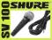 Shure SV 100 mikrofon dynamiczny SV100 + KABEL PA