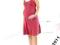 Y423* B.P.C CZERWONA SUKIENKA CIĄŻOWA ROZ. 32/34