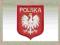 NASZYWKA do przyprasowania GODŁO POLSKI ORZEŁEK
