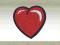 NASZYWKA do przyprasowania SERCE SERDUSZKO MIŁOŚĆ