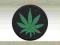 NASZYWKA do przyprasowania MARIHUANA GANDZIA