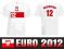 KOSZULKA KIBICA POLSKA EURO 2012 - Twój Nadruk PL