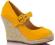 ESPADRYLE KOTURNY 11cm PLATFORMY LEMON ENGLAND 39