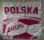 Flaga kibica POLSKA TYSKIE 2008 1mx1m nowa!