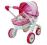 SMOBY Wozek HELLO KITTY PRAM Gondola Skr Koła W-wa