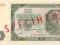 2367. SPECIMEN 50 zł 1948 - A 1234567 - RZADKI