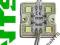 MODUŁ LED  4 X 5050 SMD WODOODPORNY BIAŁY ZIMNY