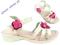 silver_shop ŚLICZNE SANDAŁKI Z SERCEM  r 25