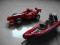 Wyścigówka i motorówka czerwone