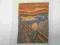 Edvard Munch KRZYK - haft krzyżykowy