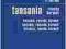 TANZANIA Rwanda Burundi 1:1200000 mapa wodoodporna