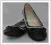 -AmBRe- %Balleriny Chanellki z Kokardką Black r.39