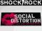 NAKLEJKA SOCIAL DISTORTION ORYGINALNA na gitare