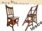 KRZESŁO  DRABINKA z Teku  - OKAZJA MIESIĄCA!!