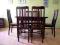 stół 80letni + 6 krzeseł
