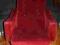 Wygodny fotel bordowy - 2 sztuki W-wa OKAZJA
