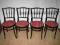krzesła THONET KOMPLET 4 szt