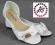 BUTY SANDAŁY BALERINKI F944 SKÓRA BIAŁE 39